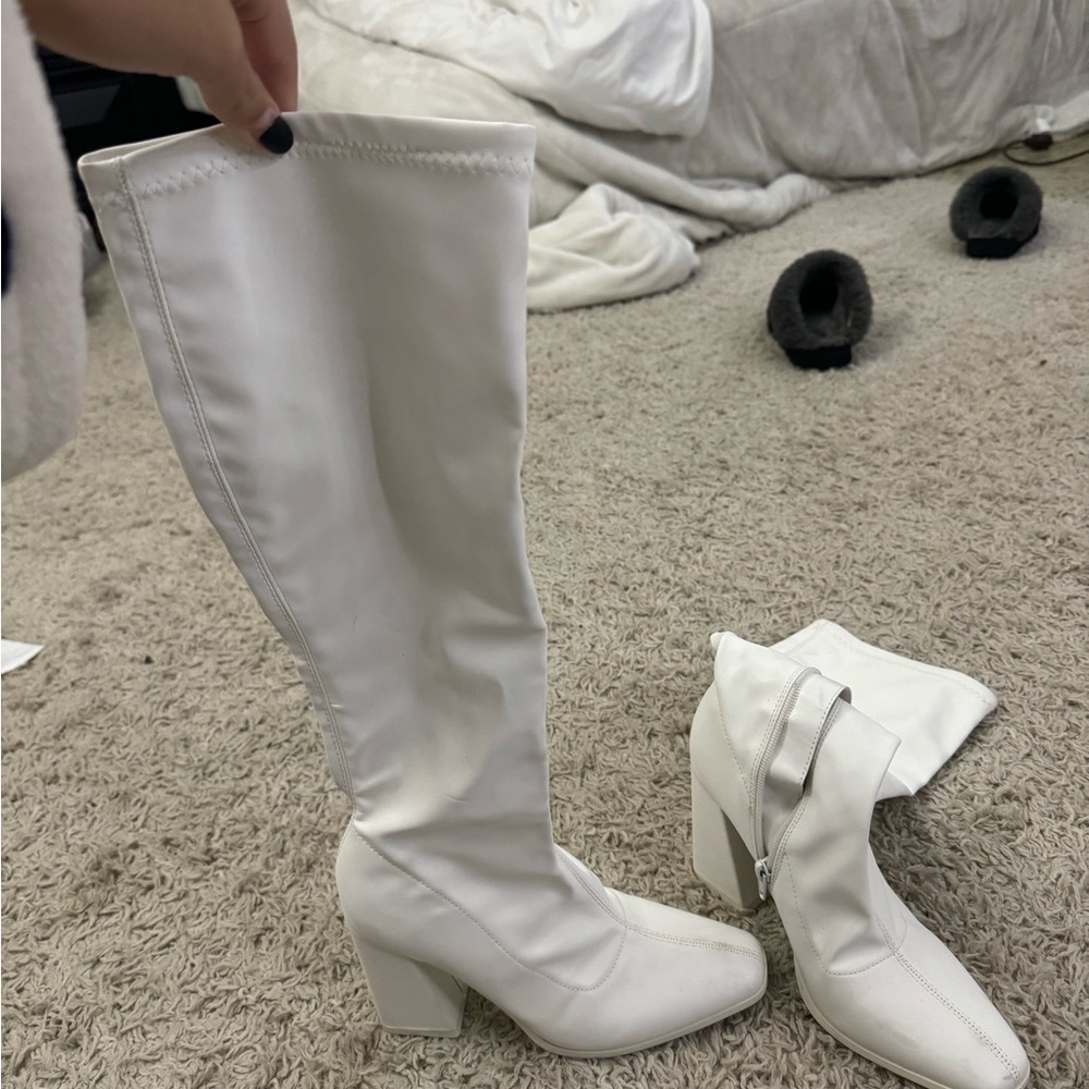 White Boots
